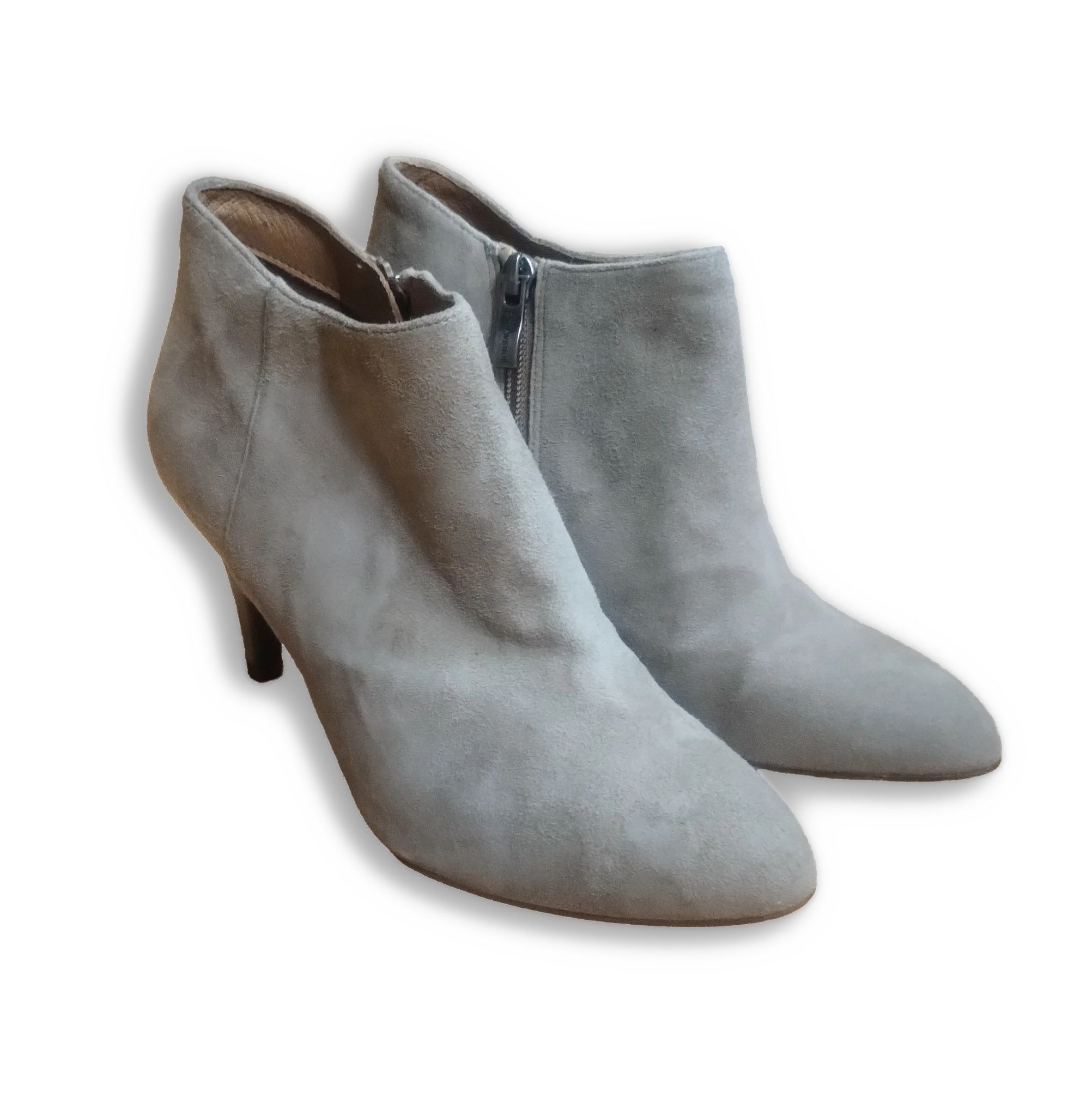 Other 5th Avenue Gray Suede Ankle booties - Size 38 Size US 7.5 / IT 37.5 - 1 Thumbnail
