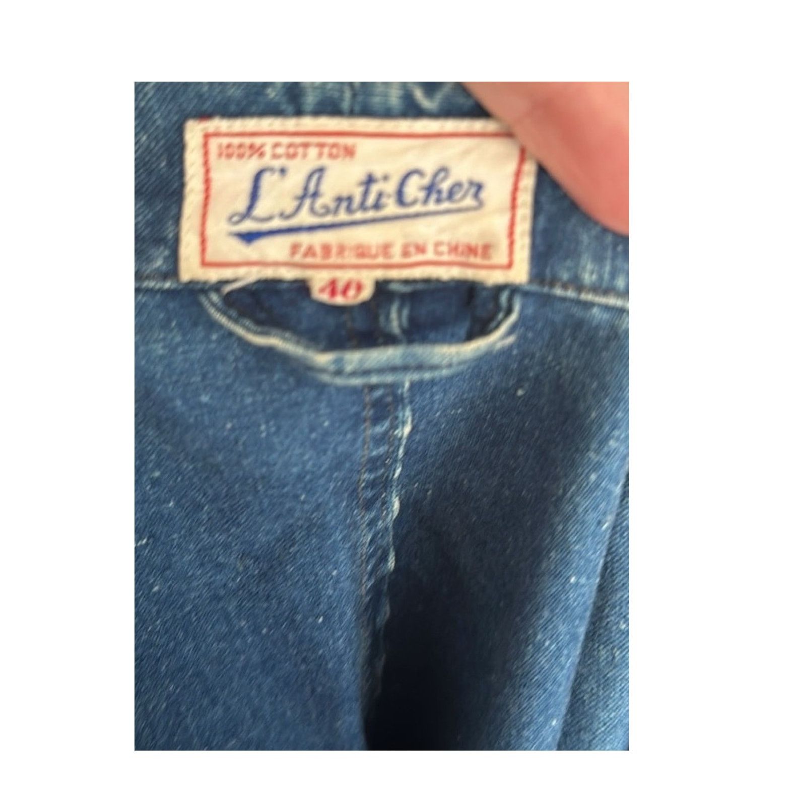 Vintage Vintage Shanghai Blue Workers Shacket US 8-10 L’AntiCher Size M / US 6-8 / IT 42-44 - 2 Thumbnail
