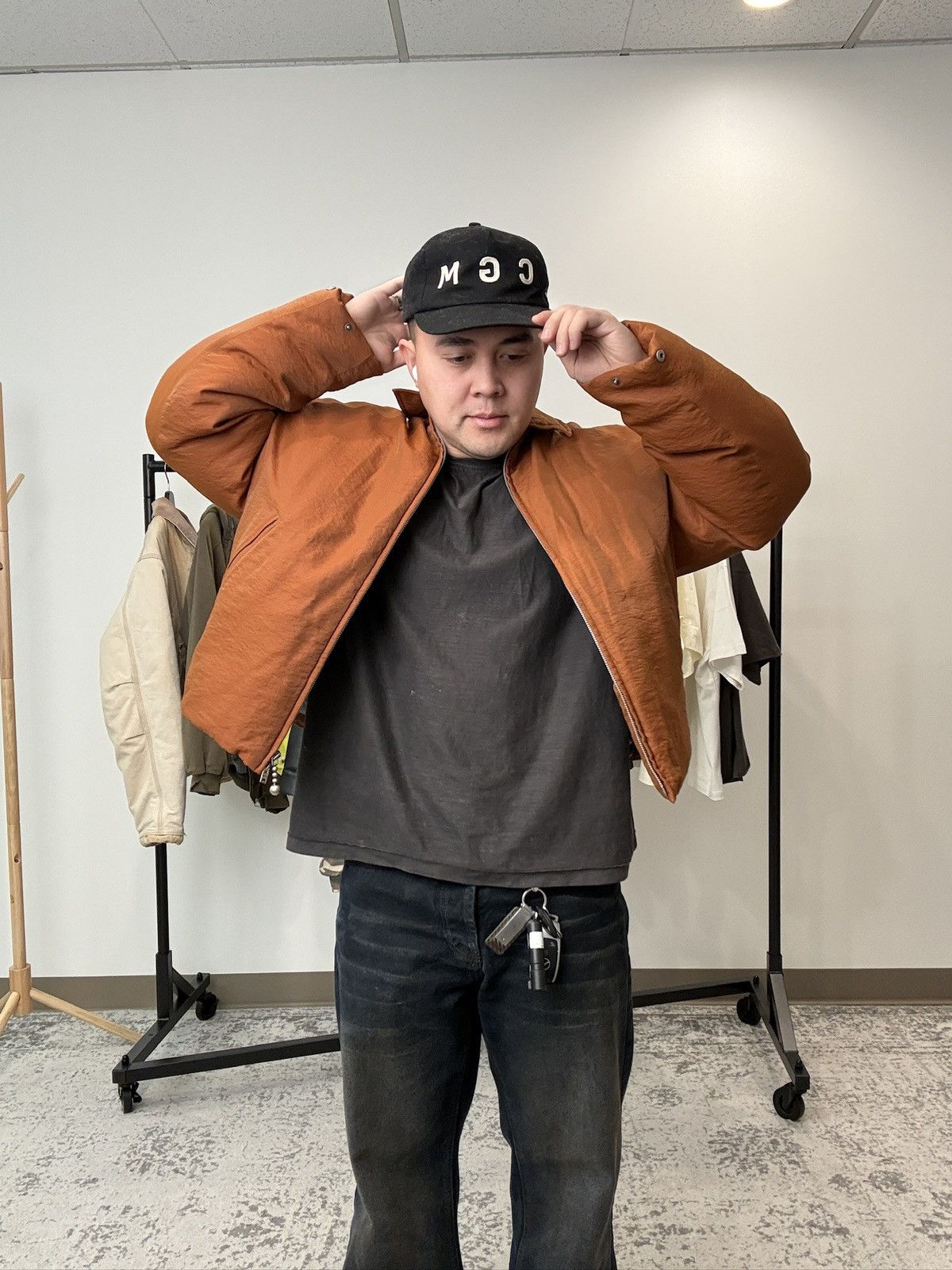 Acne Studios Acne Studios Oversized Nylon Bomber Size US S / EU 44-46 / 1 - 3 Thumbnail