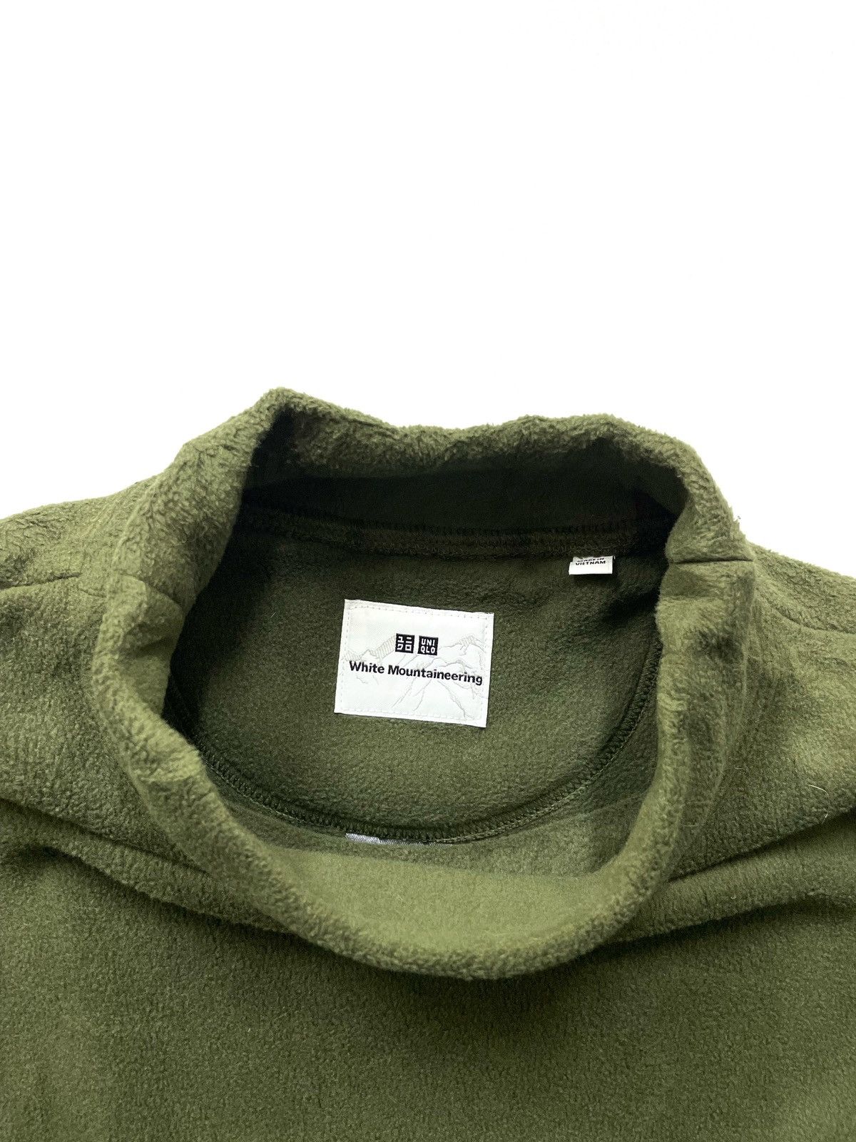 Japanese Brand × Vintage × White Mountaineering Vtg Uniqlo X White Mountaineering Olive Green Sweatshirt XL Size US XL / EU 56 / 4 - 6 Thumbnail