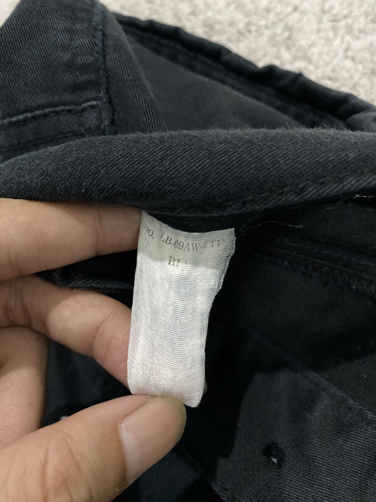 Japanese Brand LowBox Black Cargo Multipocket Flared Pants LGB Style Size US 32 / EU 48 - 14 Thumbnail