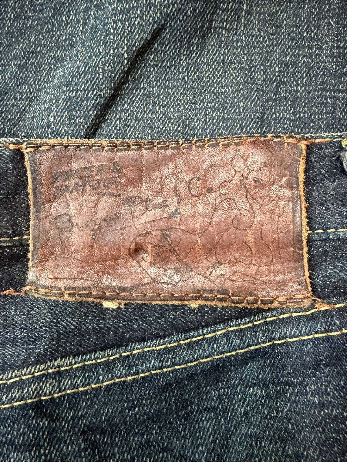 Naked & Famous Naked & Famous x Burgus Plus Selvedge Denim Slim Tapered Size US 29 - 11 Thumbnail