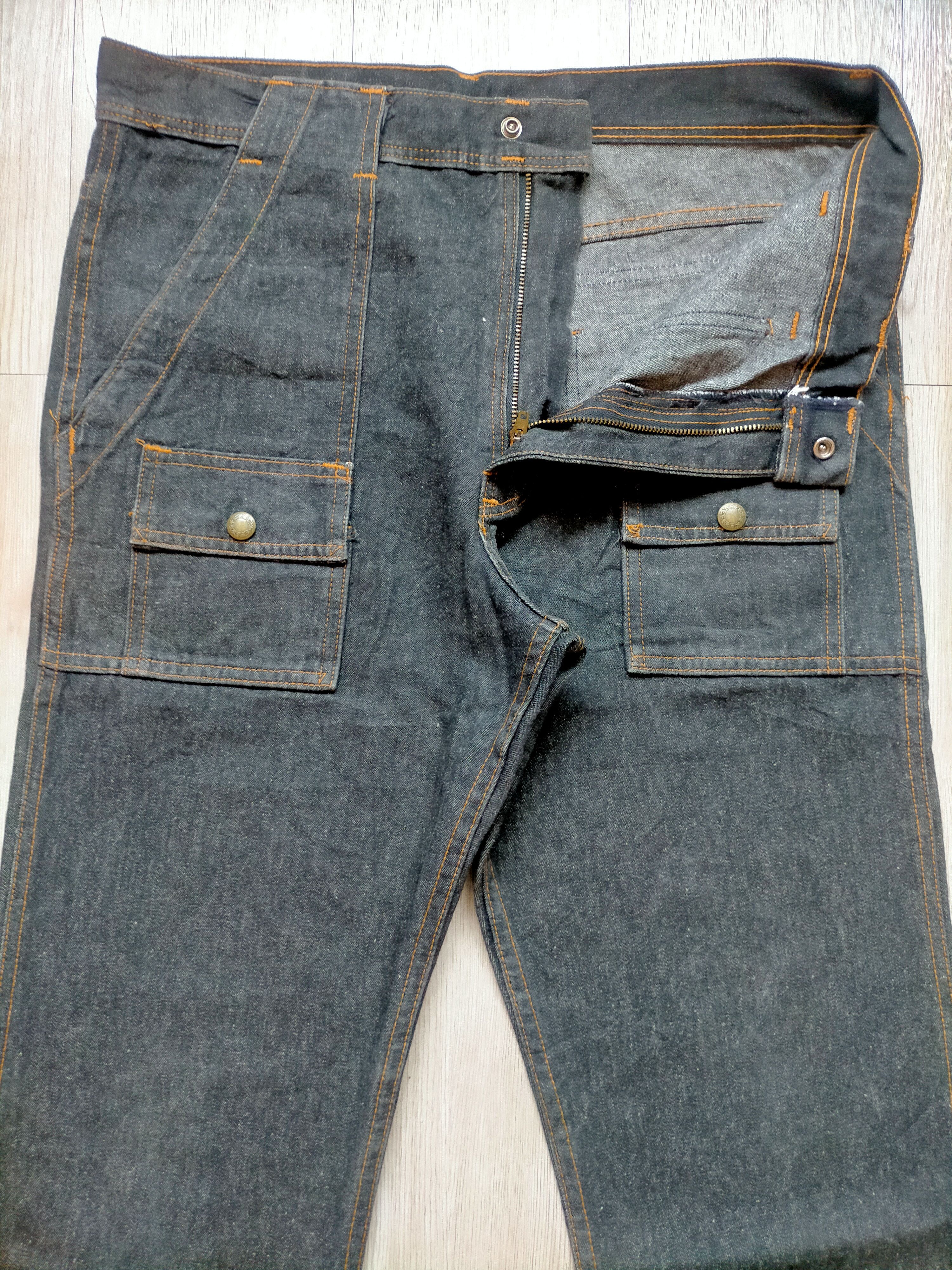 Hysteric Glamour Vintage 90s Gung Ho Bush Pants Black Jeans Usa Size US 32 / EU 48 - 3 Thumbnail