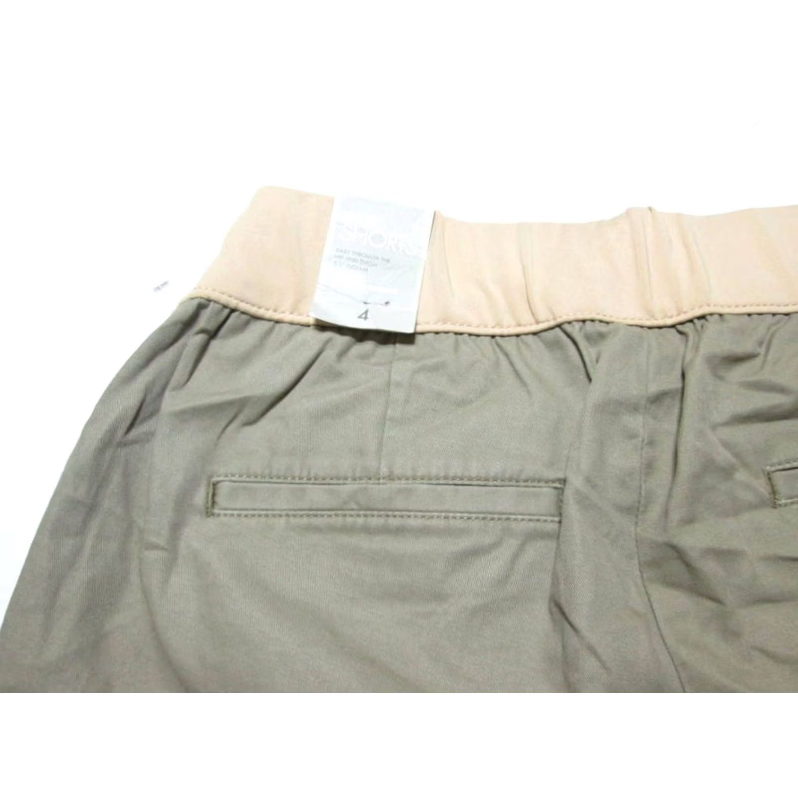Gap Gap Maternity Shorts Gray Pull On Casual Womens Size 4 NWT Mom style Spring Summer Size 27" / US 4 / IT 40 - 4 Thumbnail