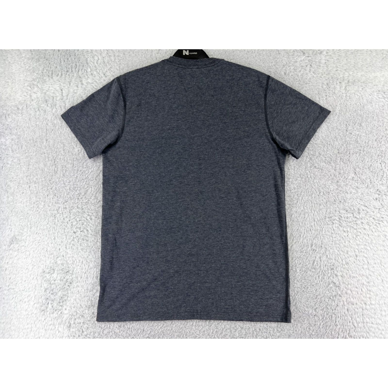 Adidas Adidas Shirt Mens Medium Gray Short Sleeve Crew Neck Logo Size US M / EU 48-50 / 2 - 2 Thumbnail