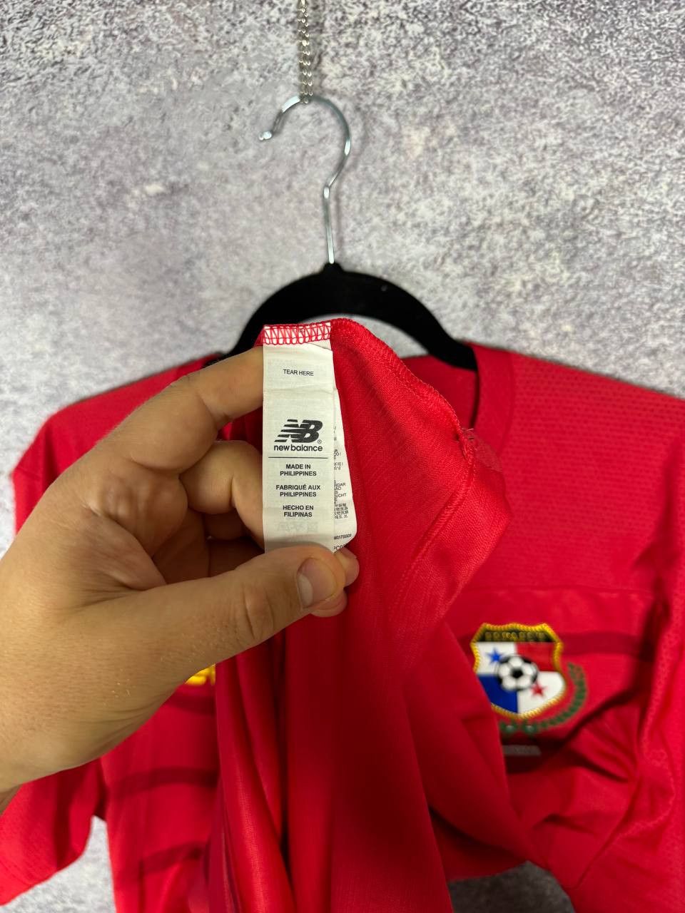 New Balance Panama National Team 2020 International NB Soccer Jersey Size US L / EU 52-54 / 3 - 11 Thumbnail