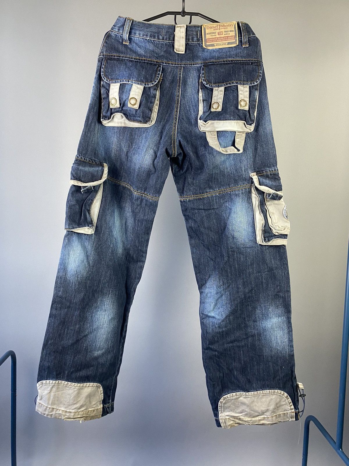 Diesel × Japanese Brand Vintage advantage Diesel cargo pants Size US 29 - 4 Thumbnail