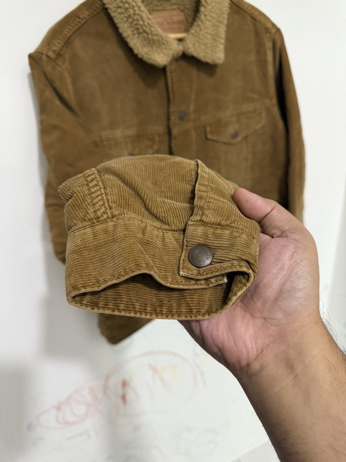 Abercrombie & Fitch Vintage Abercrombie & Fitch Workwear Corduroy Brown Jacket Size US XL / EU 56 / 4 - 5 Thumbnail