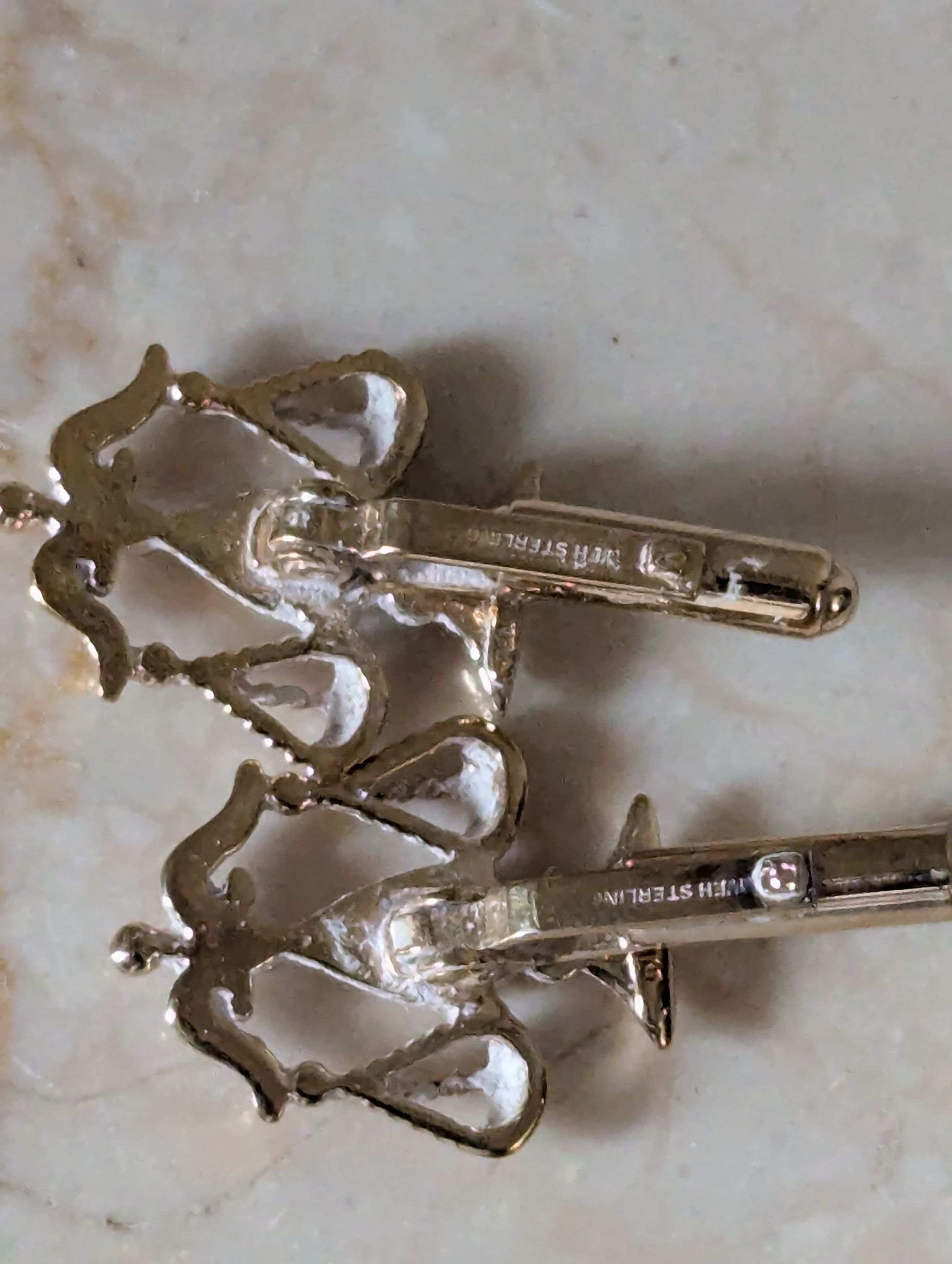 Other Sterling silver Cufflinks in the liking of Justice Size ONE SIZE - 3 Thumbnail