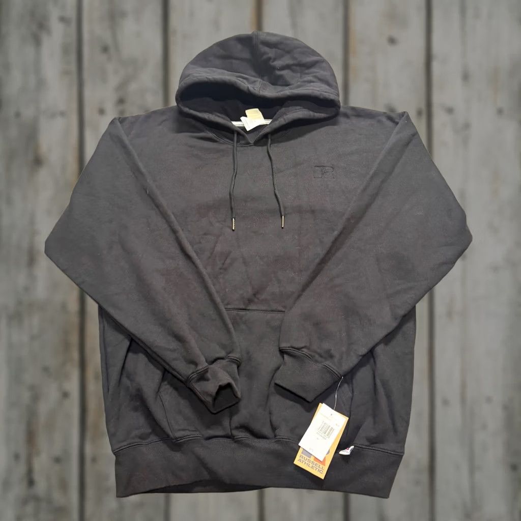 Russell Athletic Russell Athletic Hoodie Mens Medium Pullover Black Blank Cotton Activewear NWT Size US M / EU 48-50 / 2 - 1 Thumbnail