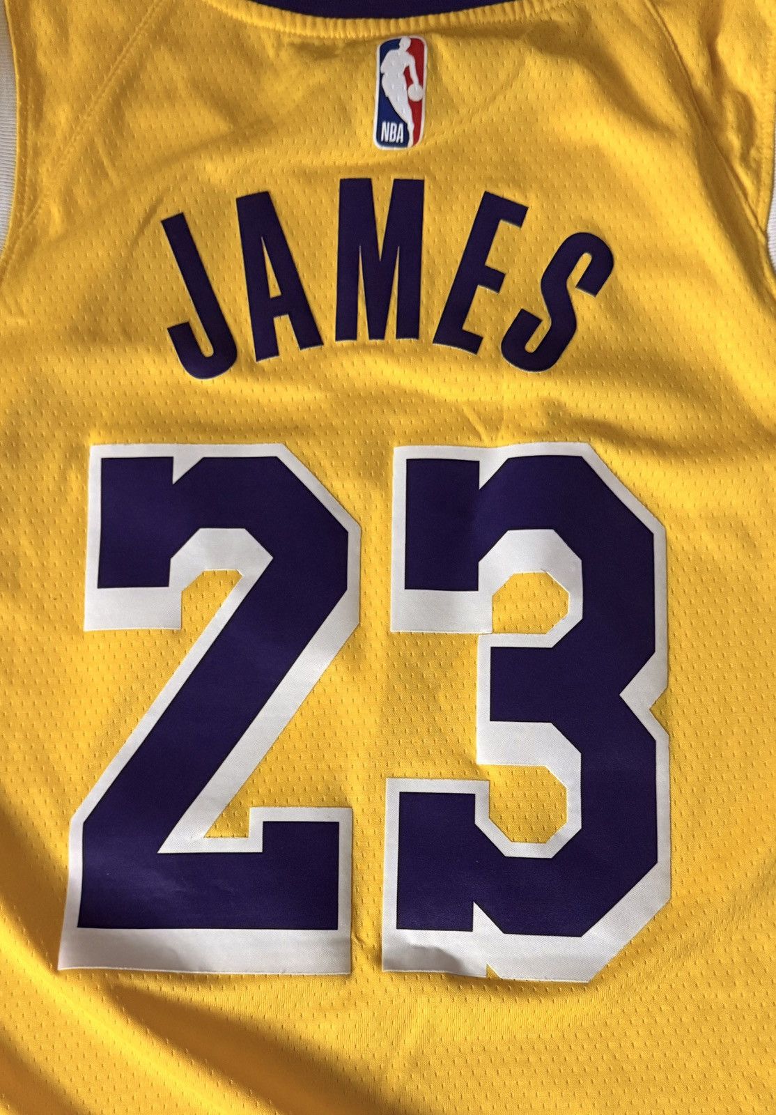 Nike LeBron James LA Lakers Nike Dri-Fit NBA Jersey- Size XL Size US XL / EU 56 / 4 - 6 Thumbnail