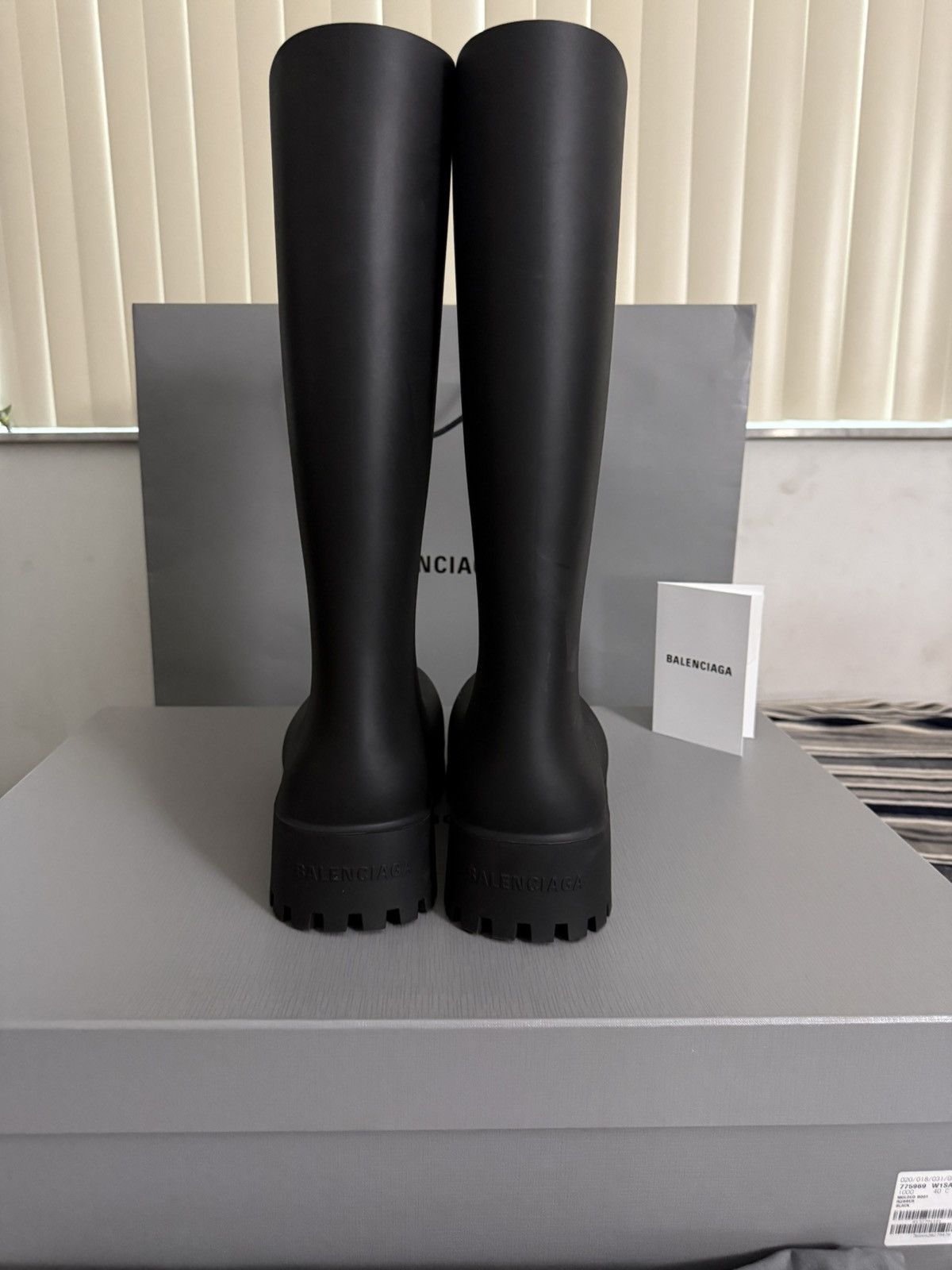 Balenciaga Bulldozer Rainboots Size US 10 / IT 40 - 2 Thumbnail