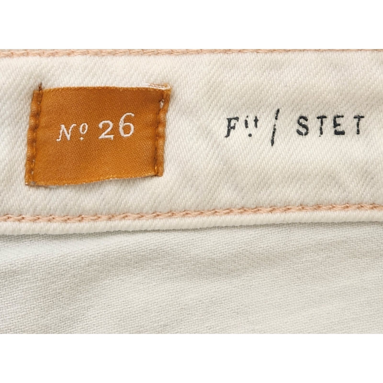 Other Pilcro And The Letterpress White Frayed Hem Denim Shorts 26 Size 31" - 6 Thumbnail
