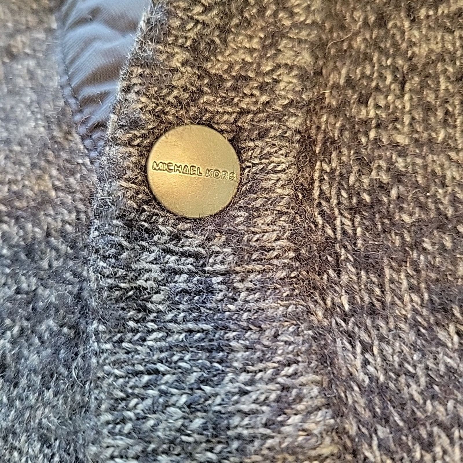 Michael Kors Michael Kors SM Hooded Navy Sweater Cotton Wool Sports Luxe Size S / US 4 / IT 40 - 6 Thumbnail