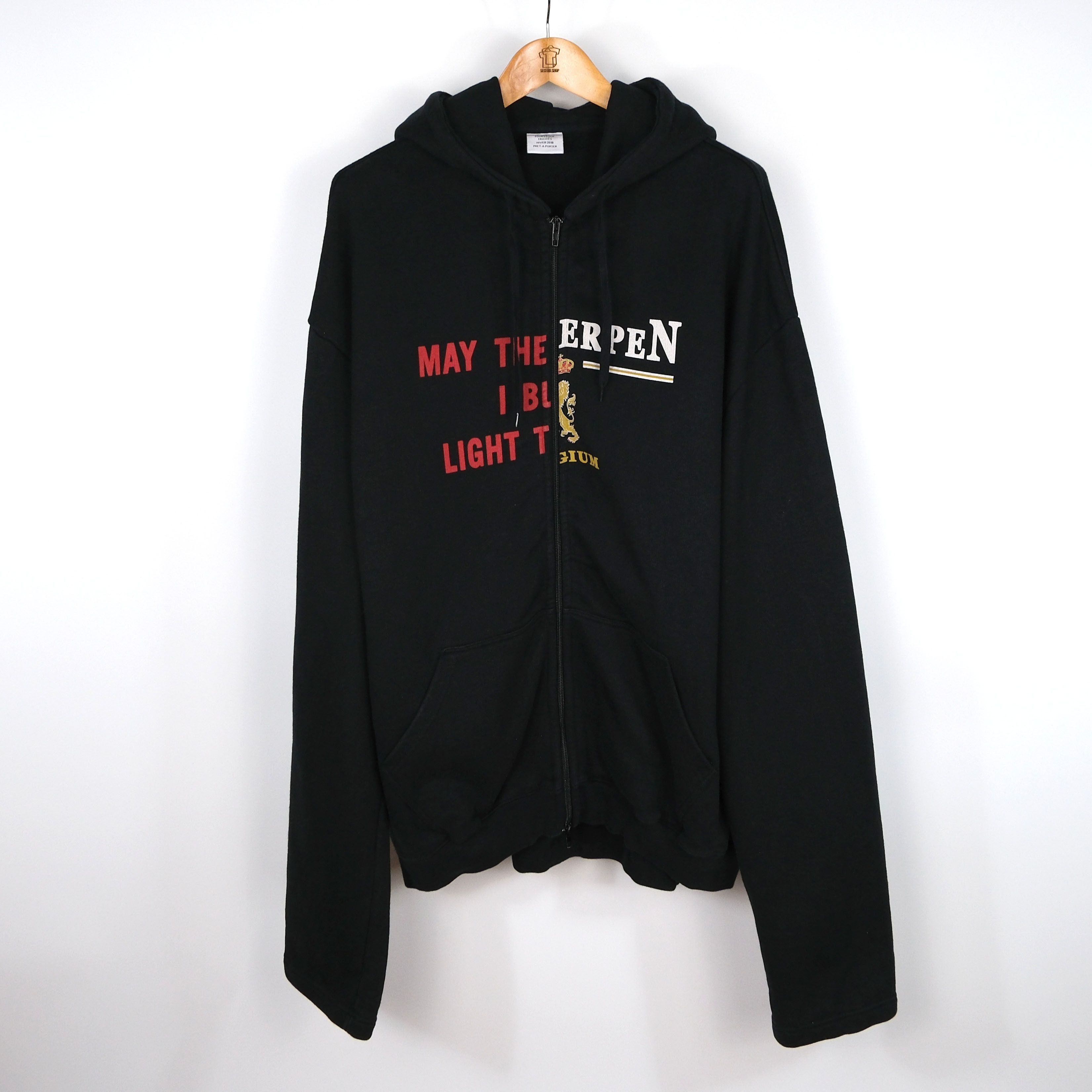 Vetements Vetements antwerpen split zip hoodie Size US L / EU 52-54 / 3 - 1 Thumbnail
