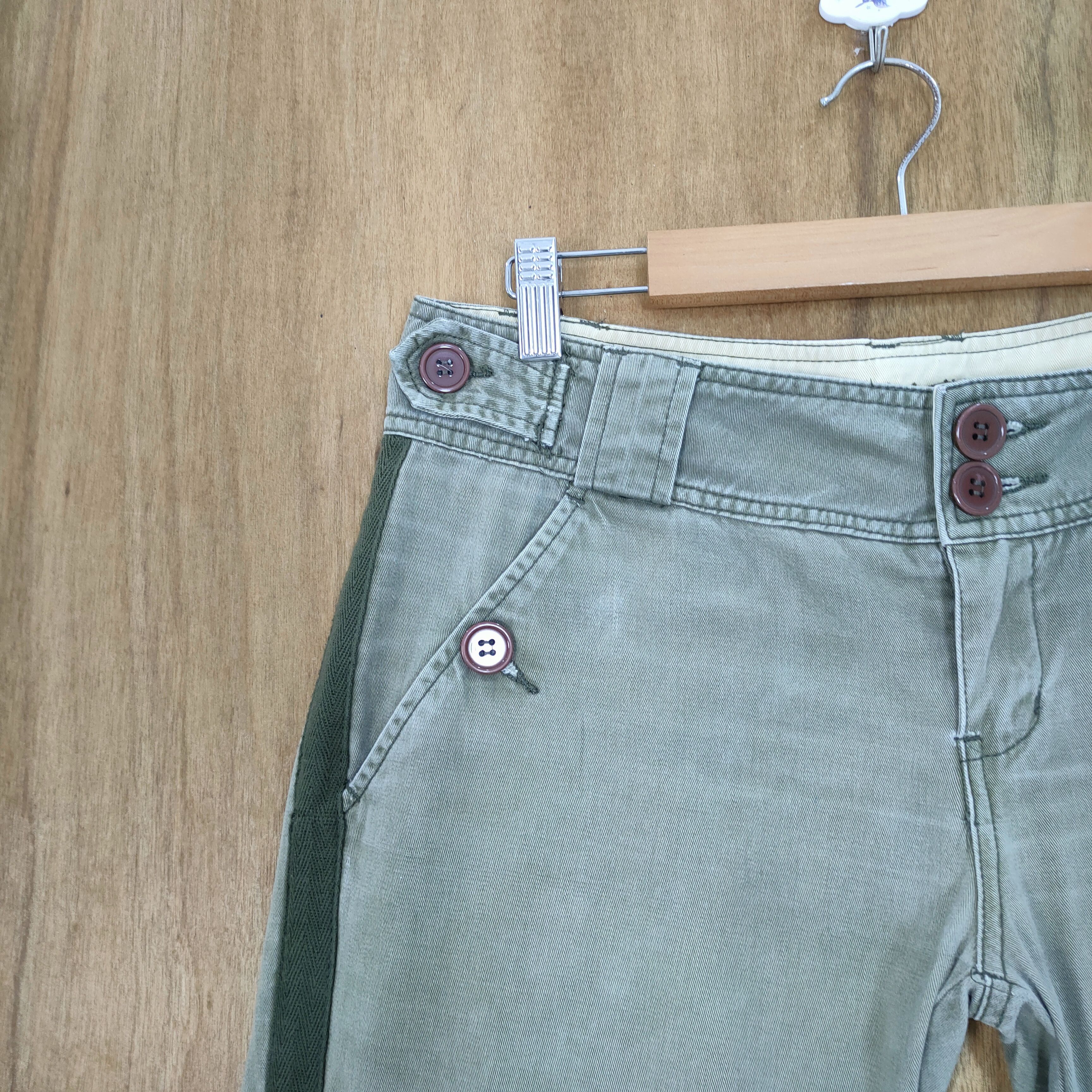If Six Was Nine × Japanese Brand VINTAGE WOMEN'S JAPANESE FADED FLARED CARGO PANTS Size US 32 / EU 48 - 4 Thumbnail
