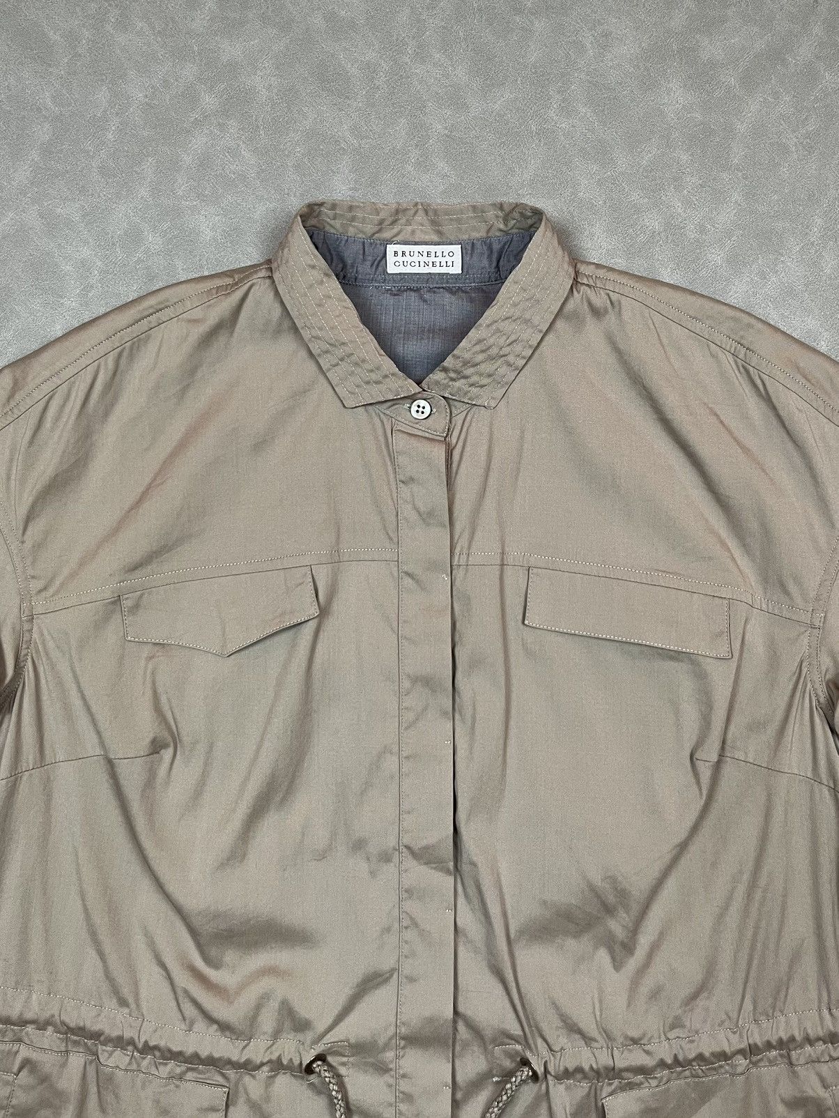 Brunello Cucinelli Brunello Cucinelli hybrid button up Size S / US 4 / IT 40 - 5 Thumbnail