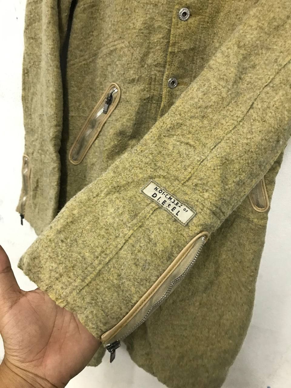 Diesel × Vintage Vintage Diesel Rare Design Lampo Zipper Size M / US 6-8 / IT 42-44 - 6 Thumbnail