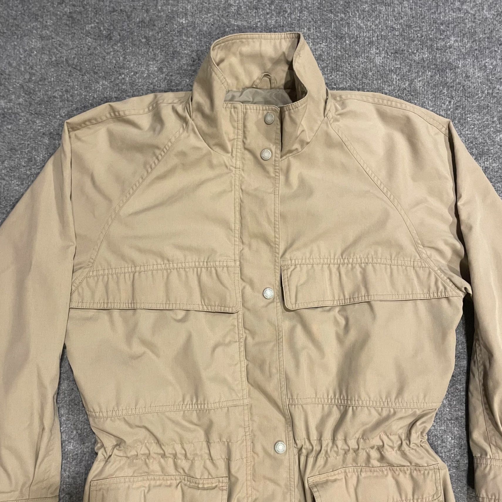 Eddie Bauer VINTAGE Eddie Bauer Jacket Women L Mountain Parka Beige Utility Mid-Length 39835 Spring Fall Casual Travel Size L / US 10 / IT 46 - 5 Thumbnail