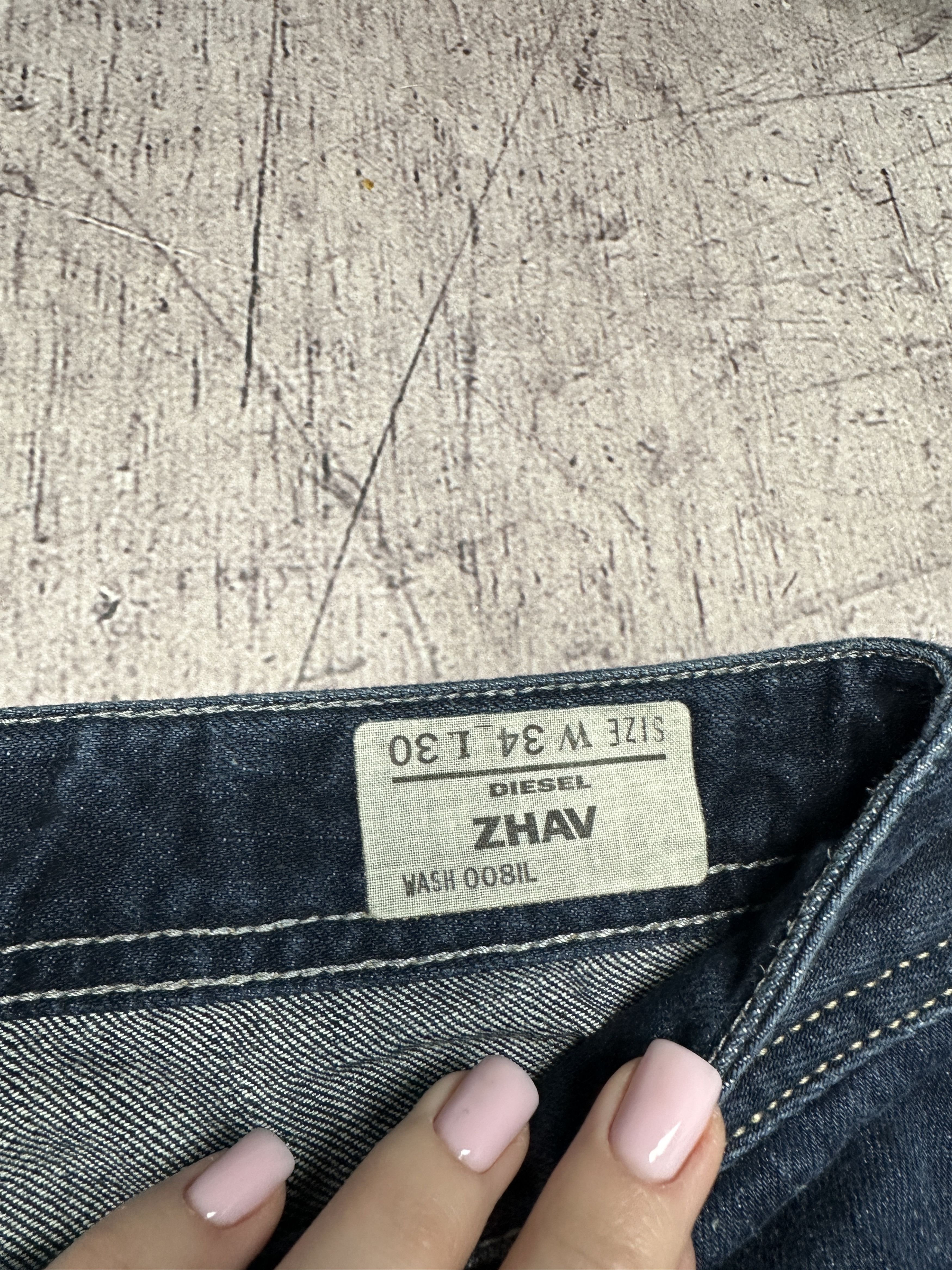 Diesel Diesel Zhav Mens Denim Pants Flared Jeans Bootcut Size US 34 / EU 50 - 5 Thumbnail