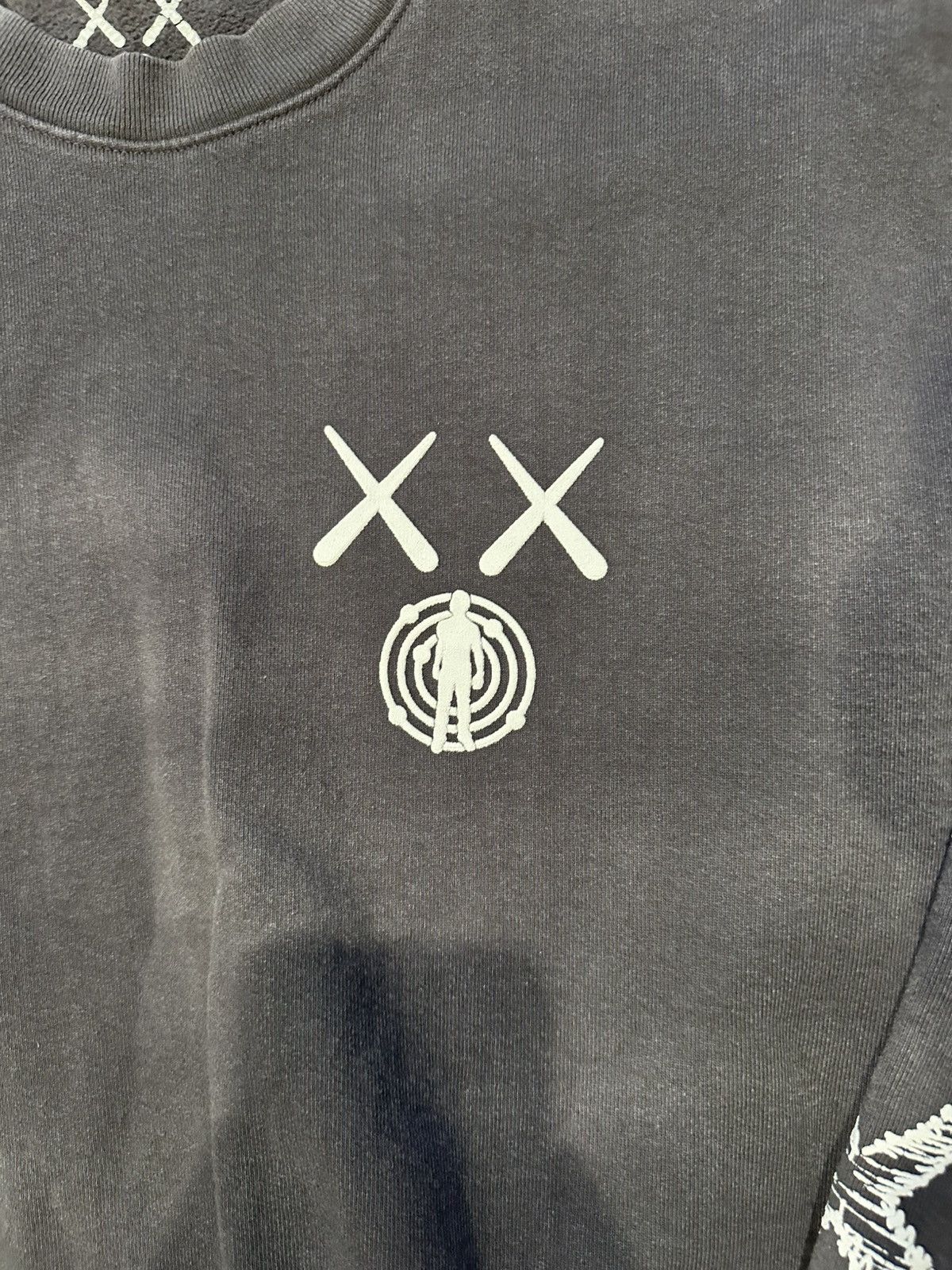 Kaws × Kid Cudi KAWS For Kid Cudi Moon Man Back Print Crewneck Sweatshirt Size US M / EU 48-50 / 2 - 4 Thumbnail
