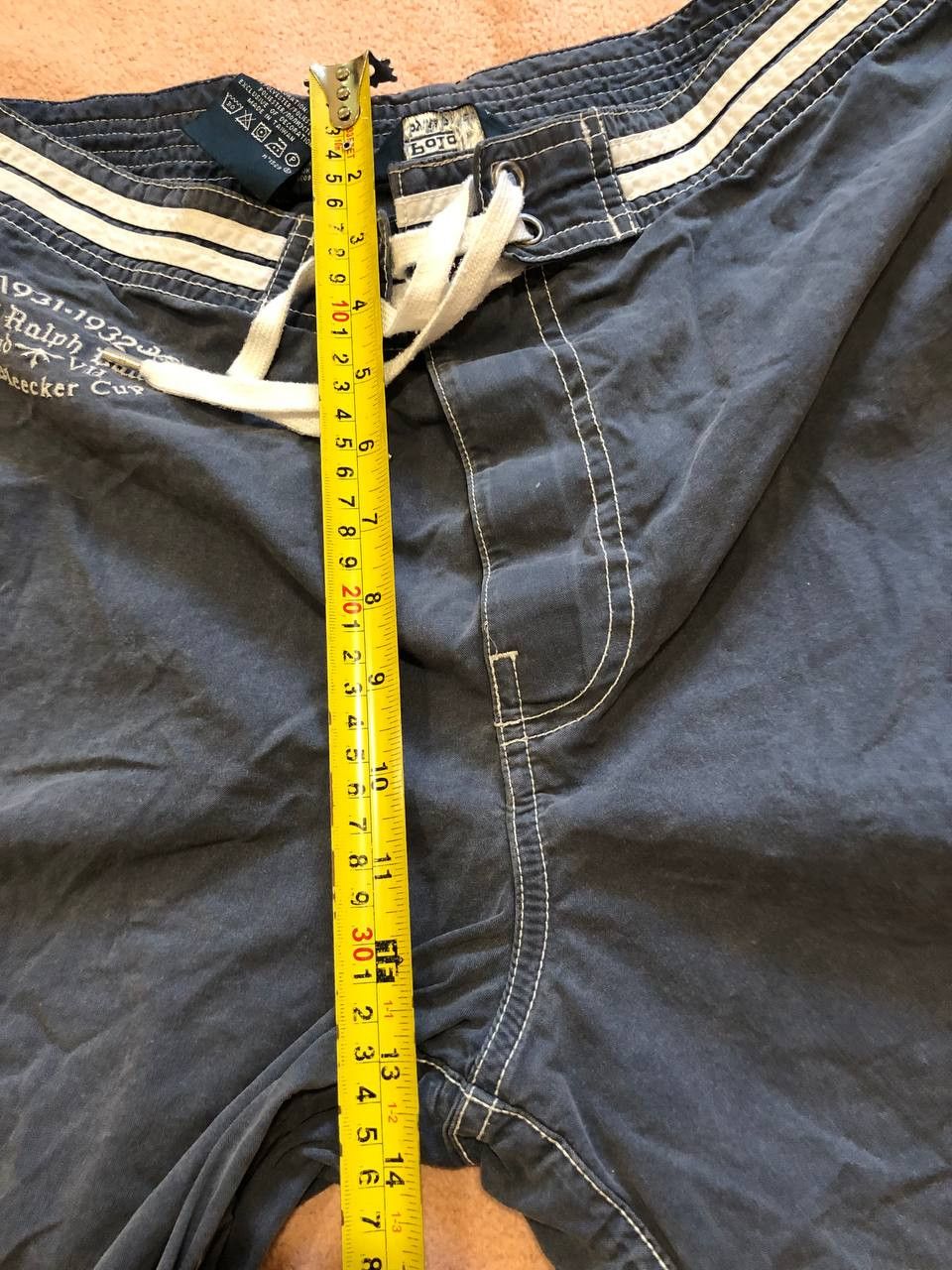 Polo Ralph Lauren Vintage Polo Ralph Lauren Surf Shorts Pants Size US 34 / EU 50 - 11 Thumbnail
