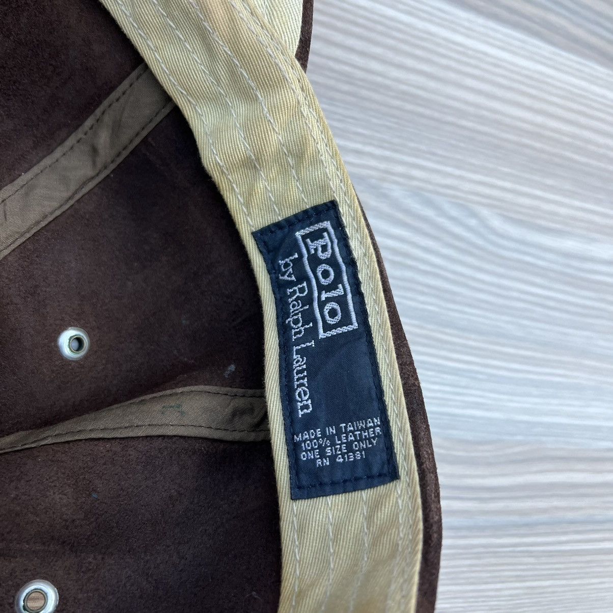 Polo Ralph Lauren Polo Ralph Lauren Leather Hat. Size ONE SIZE - 5 Thumbnail