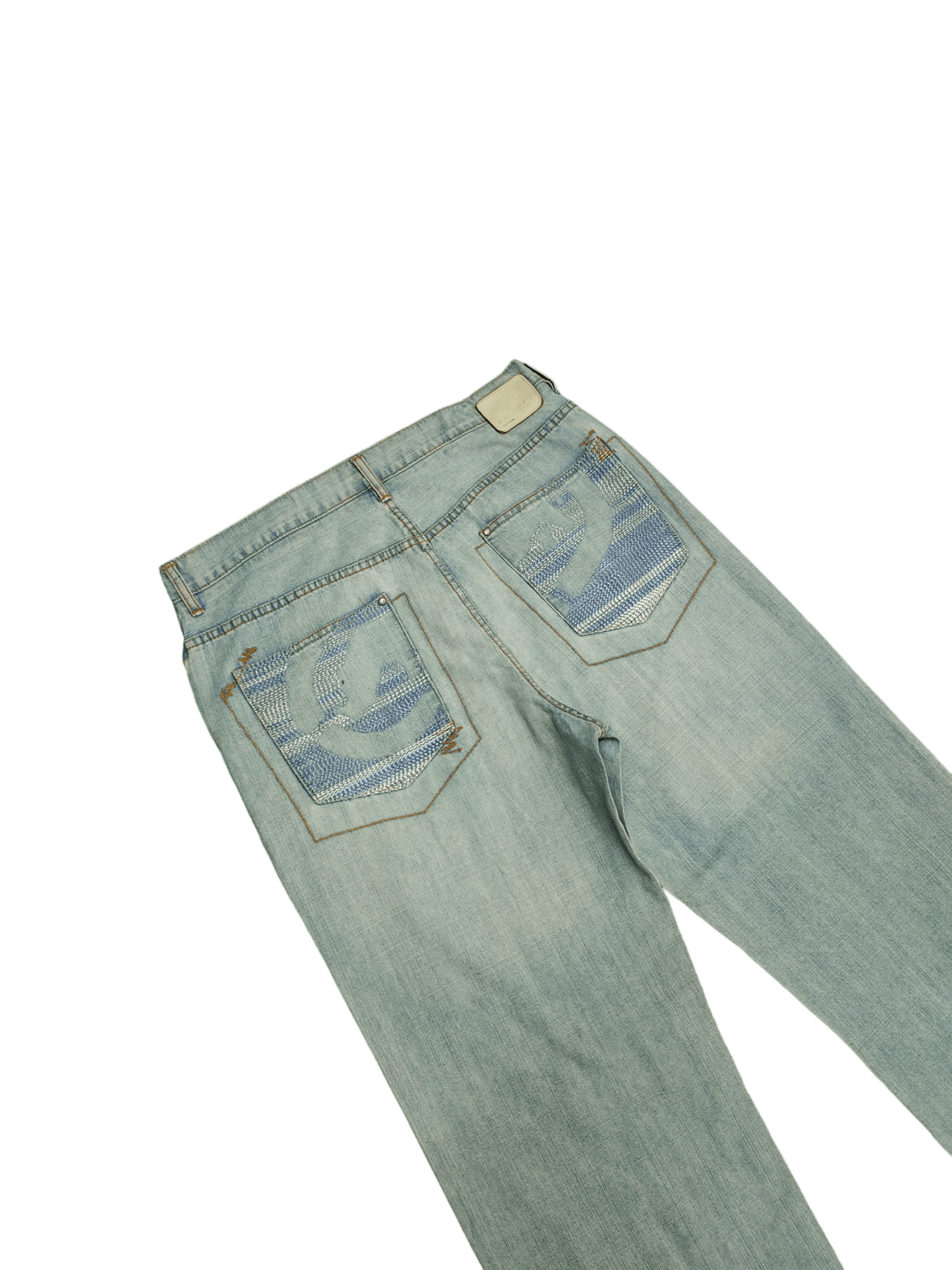 Ecko Unltd. Baggy Jeans Ecko Embroidered Pocket Denim Wide Y2k Jnco Size US 38 / EU 54 - 6 Thumbnail