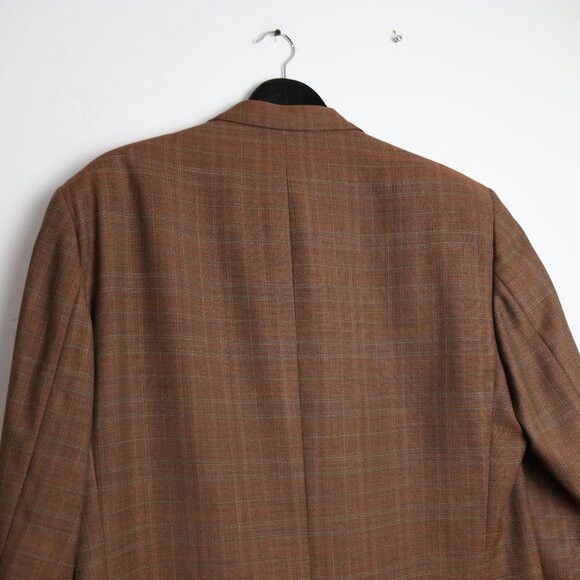 Ermenegildo Zegna Ermenegildo Zegna Vintage Men's Wool Plaid Size 42 Tall Size 42L - 3 Thumbnail