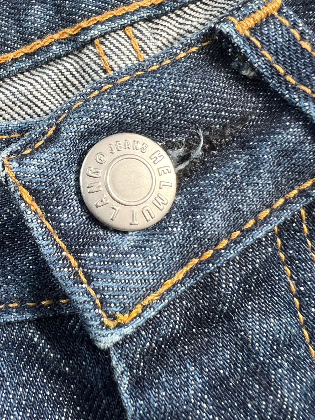 Helmut Lang 1998 Helmut Lang Italian Cut Raw Denim Size US 27 - 8 Thumbnail