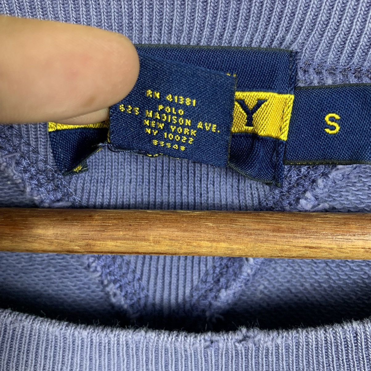 Ralph Lauren × Rugby Ralph Lauren × Vintage Vintage 2004 Ralph Lauren Rugby Sweatshirt Big Logo Size US S / EU 44-46 / 1 - 8 Thumbnail