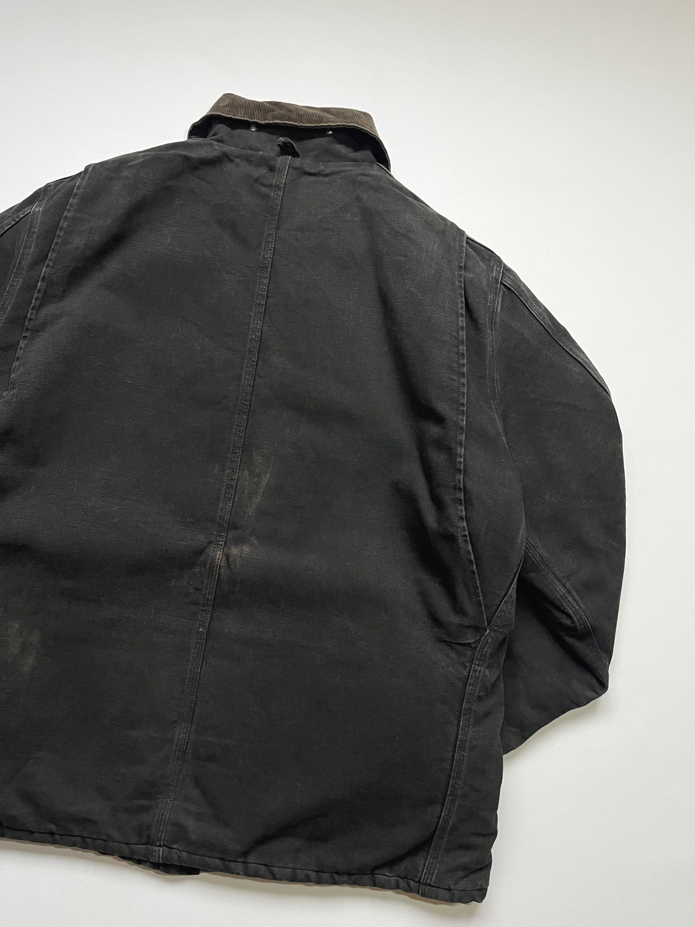 Carhartt Vintage 90s Carhartt C26 Arctic Quilt Lined Jacket Black Size US XL / EU 56 / 4 - 6 Thumbnail