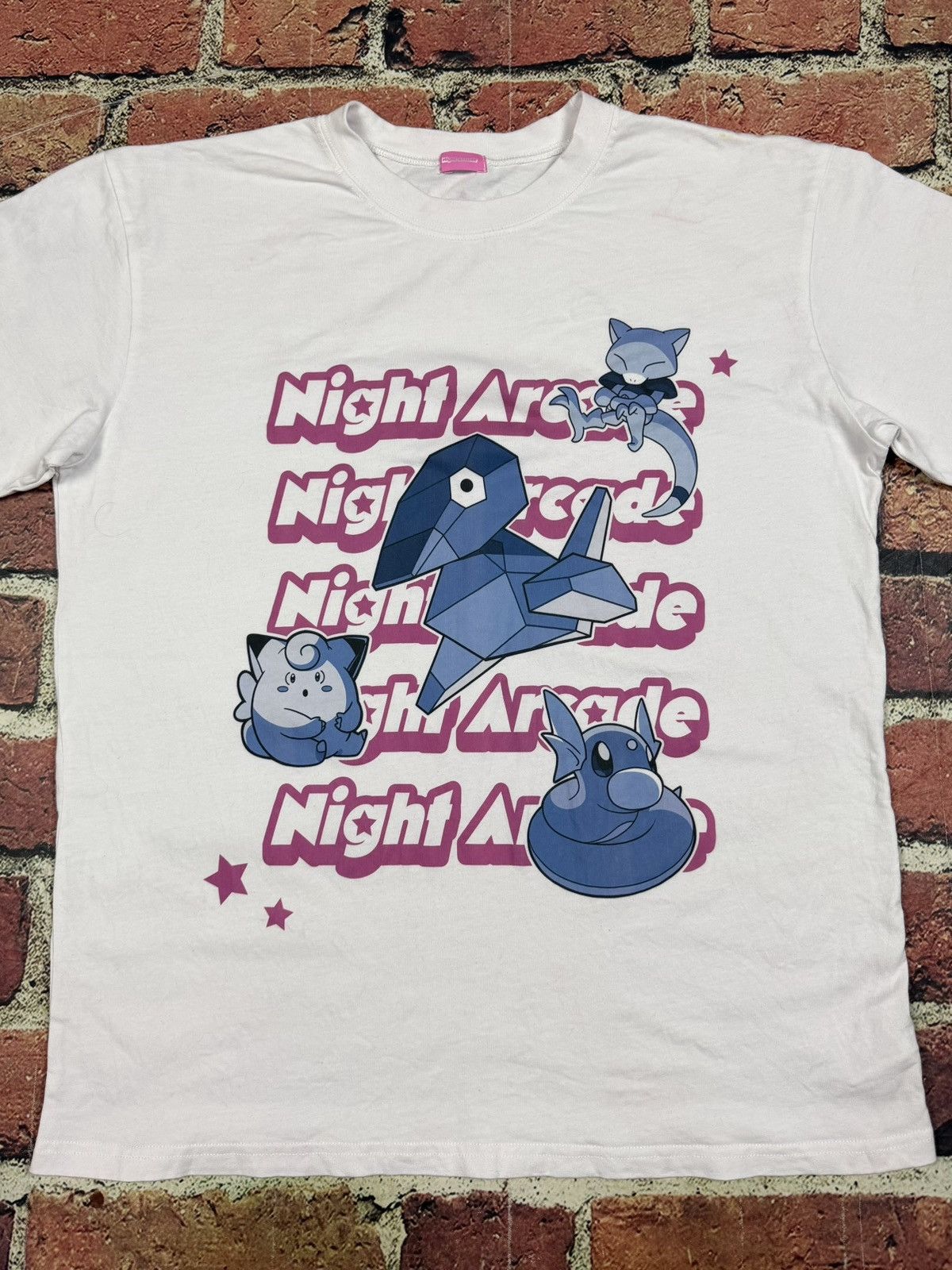Pokemon Night Arcade Pokémon T-Shirt Pokemon Center Limited Japanese Size US M / EU 48-50 / 2 - 2 Thumbnail
