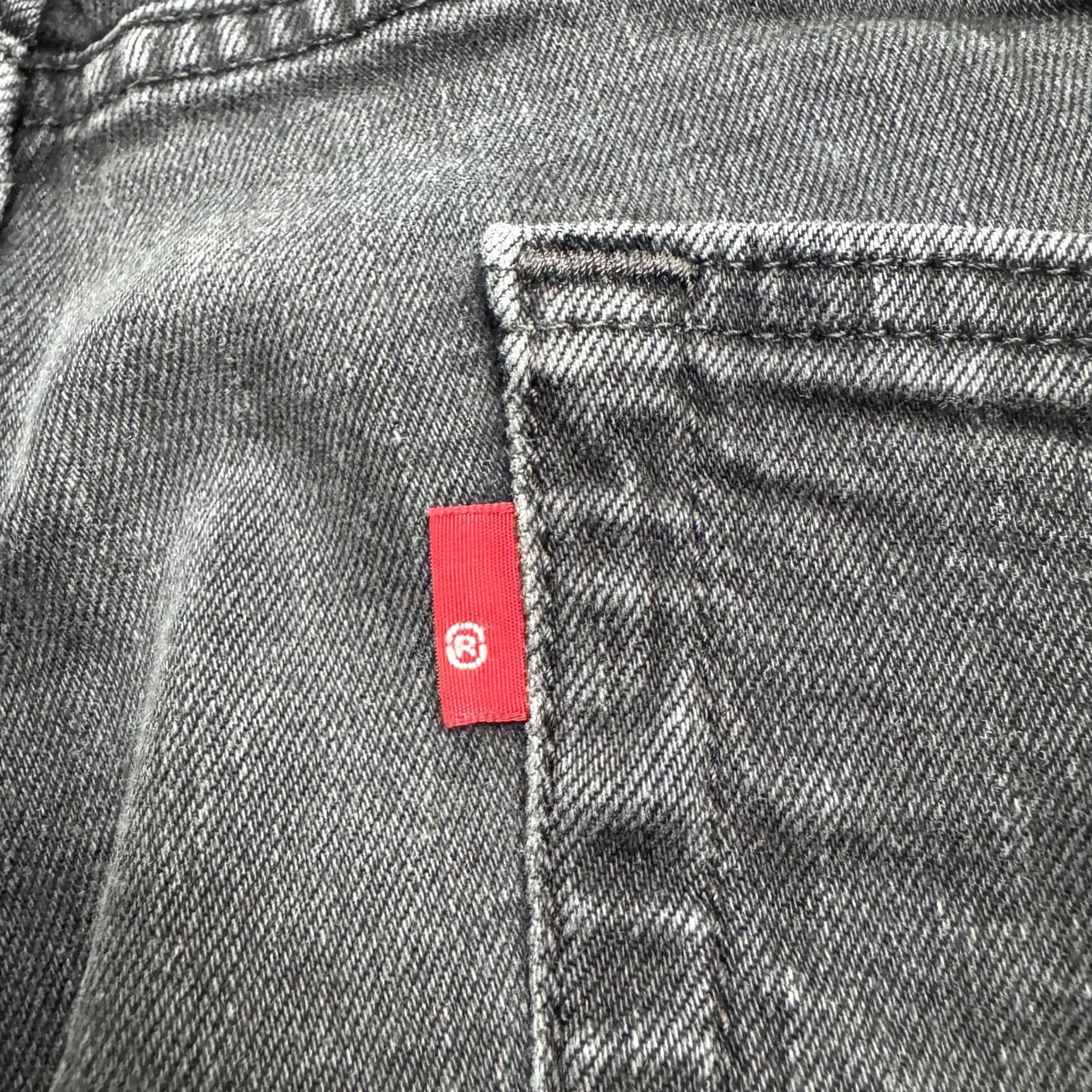 Levi's Levi's 514 Straight Leg Jeans Mens 38x32 Black Cotton Dark Wash Casual Size US 38 / EU 54 - 6 Thumbnail