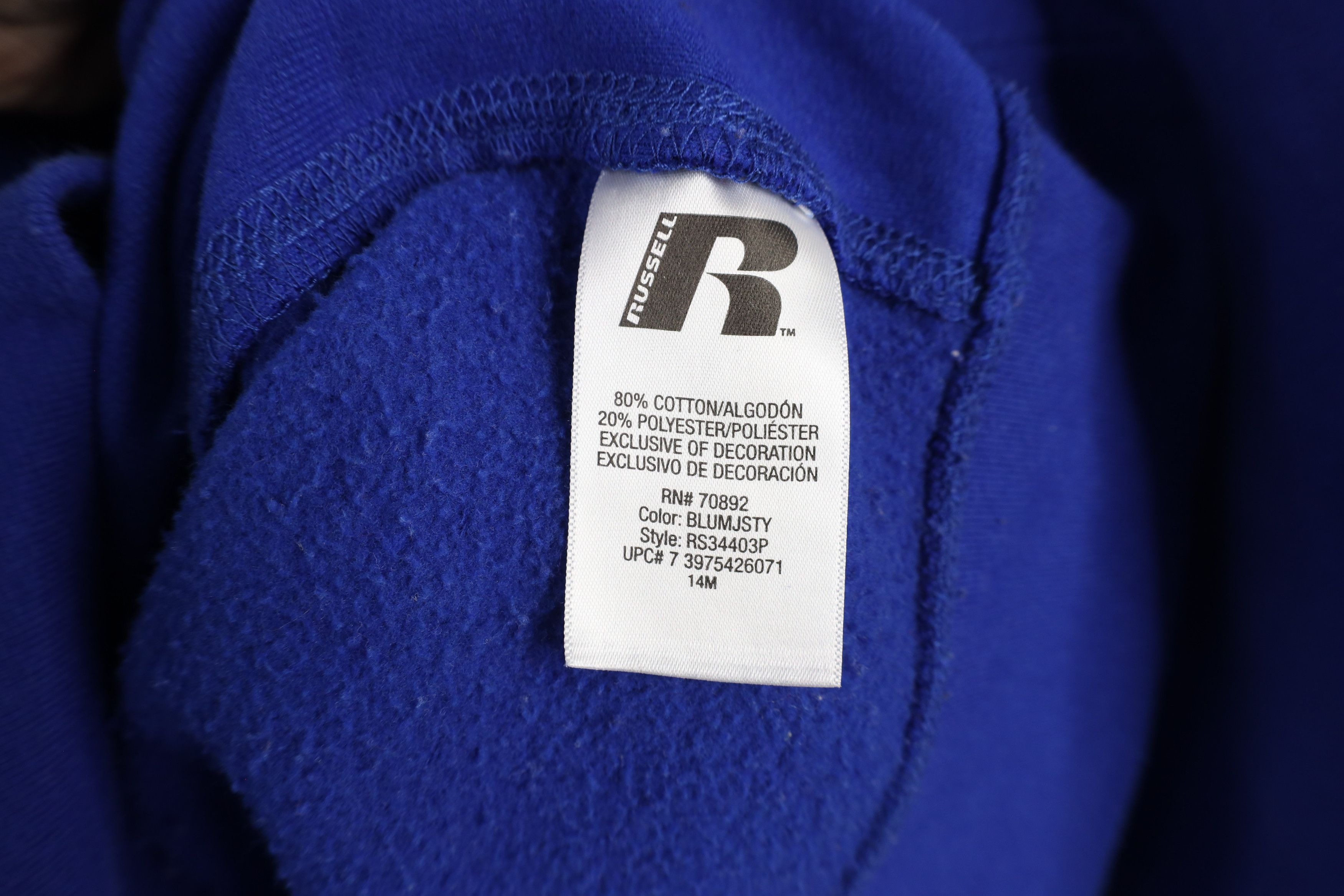 Russell Athletic × Vintage Vintage Y2K Russell Athletic Track and Field Sweatshirt Size US L / EU 52-54 / 3 - 7 Thumbnail
