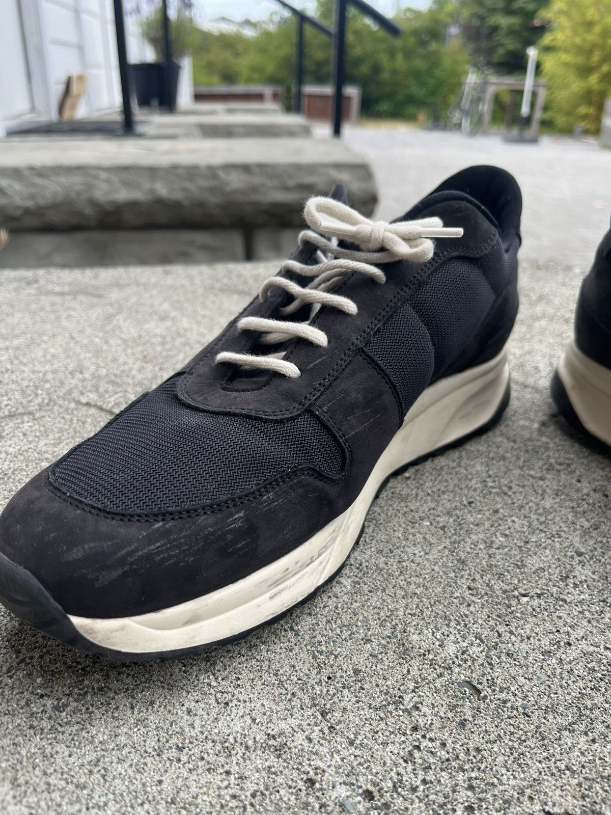 Common Projects Track Vintage Mid Black Men\'s Size 11 US / 44 EU Shoes Sneakers Common Projects Men main image 4