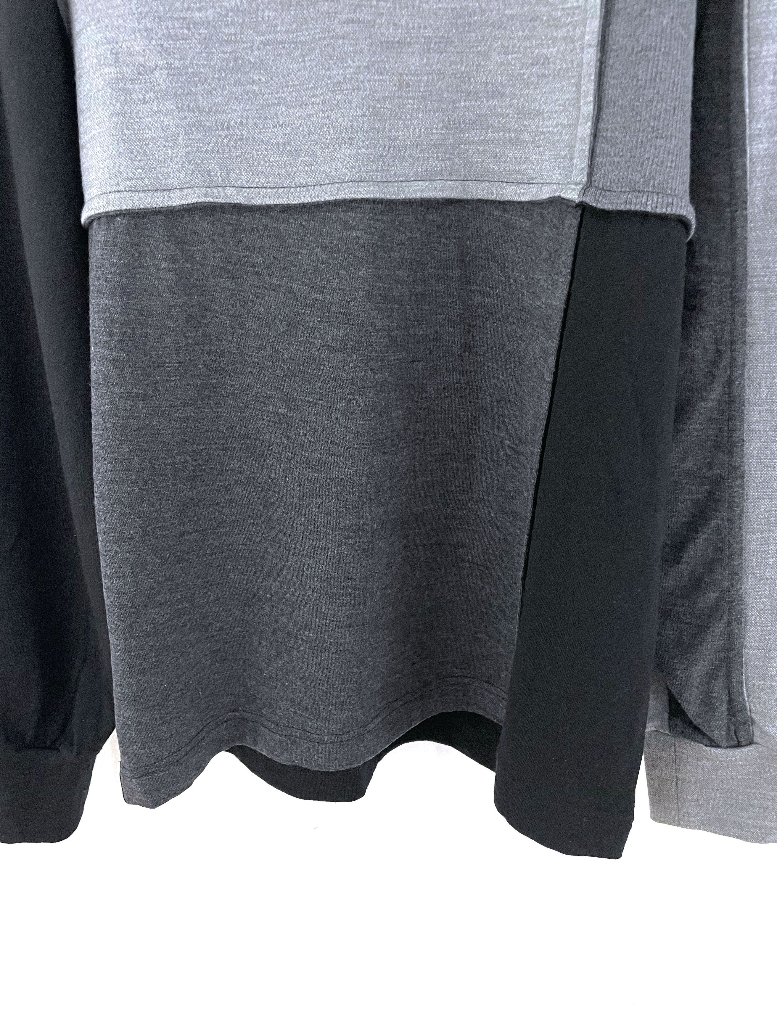 Comme des Garcons Homme 2006 Patchwork Wool Sweater Size US M / EU 48-50 / 2 - 5 Thumbnail
