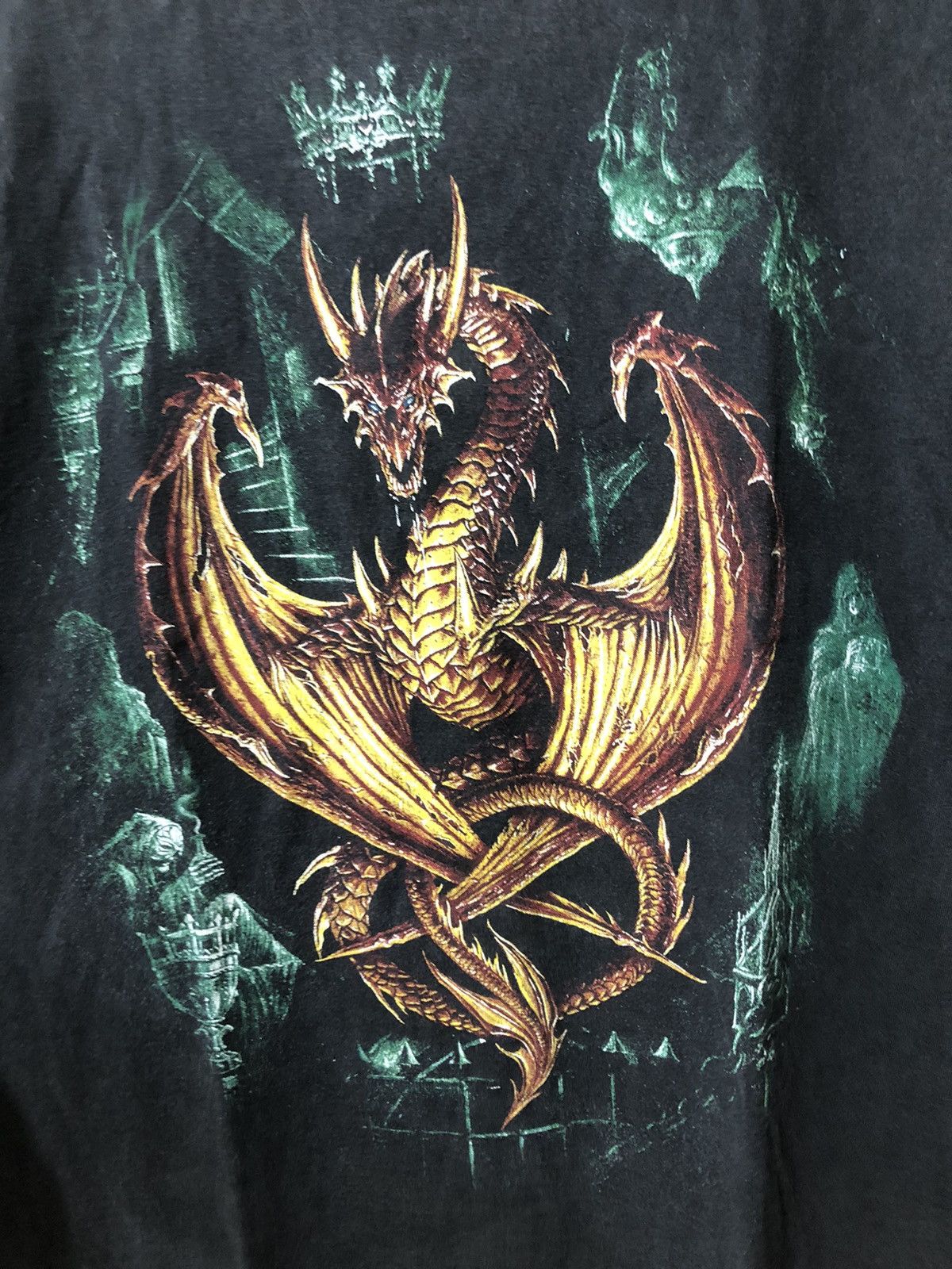Beauty Beast × Japanese Brand × Seditionaries Vintage Import Gear “Dragon” Sleeveless Size US L / EU 52-54 / 3 - 2 Thumbnail