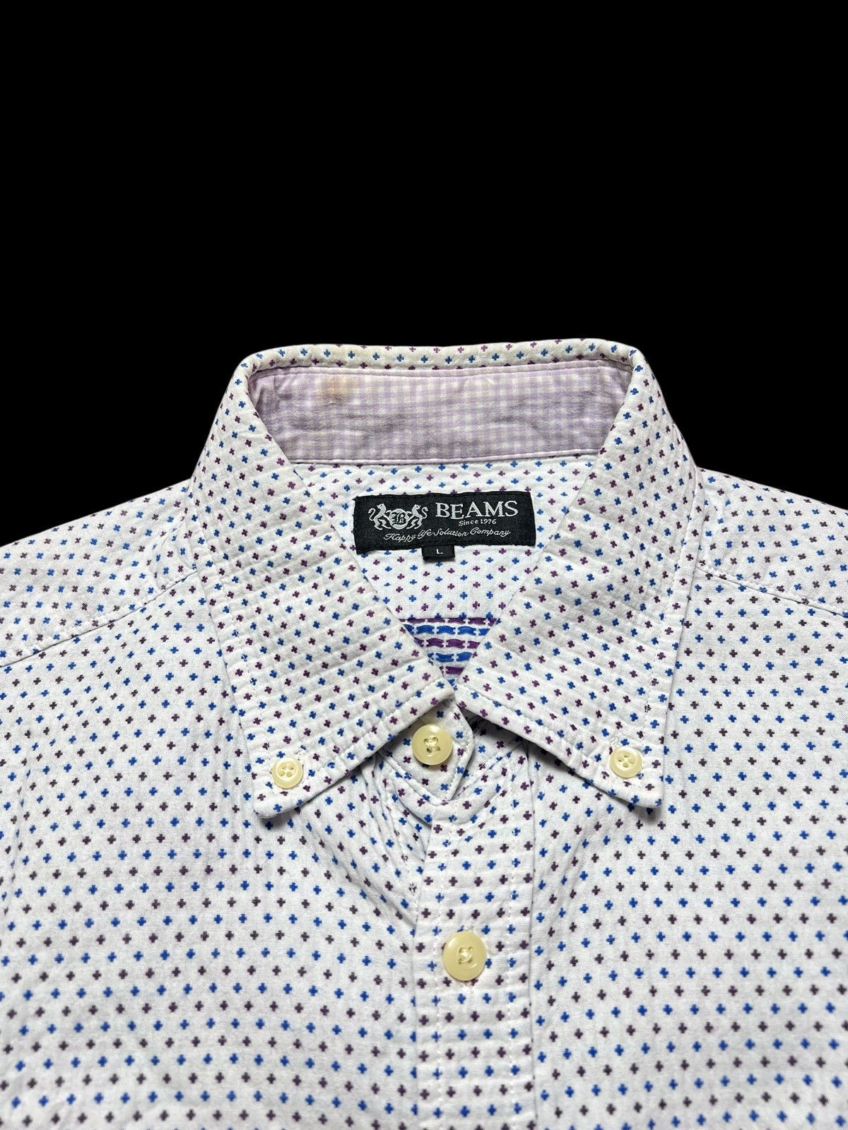 Beams Plus Beams Printed Print Pocket Shirt Size US L / EU 52-54 / 3 - 2 Thumbnail