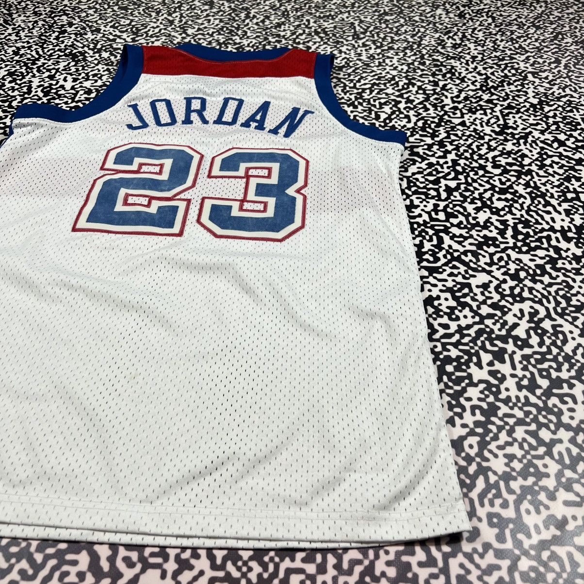 Nike Vintage 90s Nike 23 Jordan Washington Bullets NBA Jersey Size US M / EU 48-50 / 2 - 4 Thumbnail