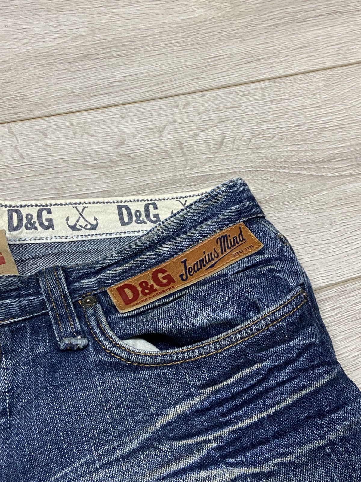 Dolce & Gabbana DOLCE GABBANA vintage denim masters zipper distressed jeans Size US 34 / EU 50 - 4 Thumbnail