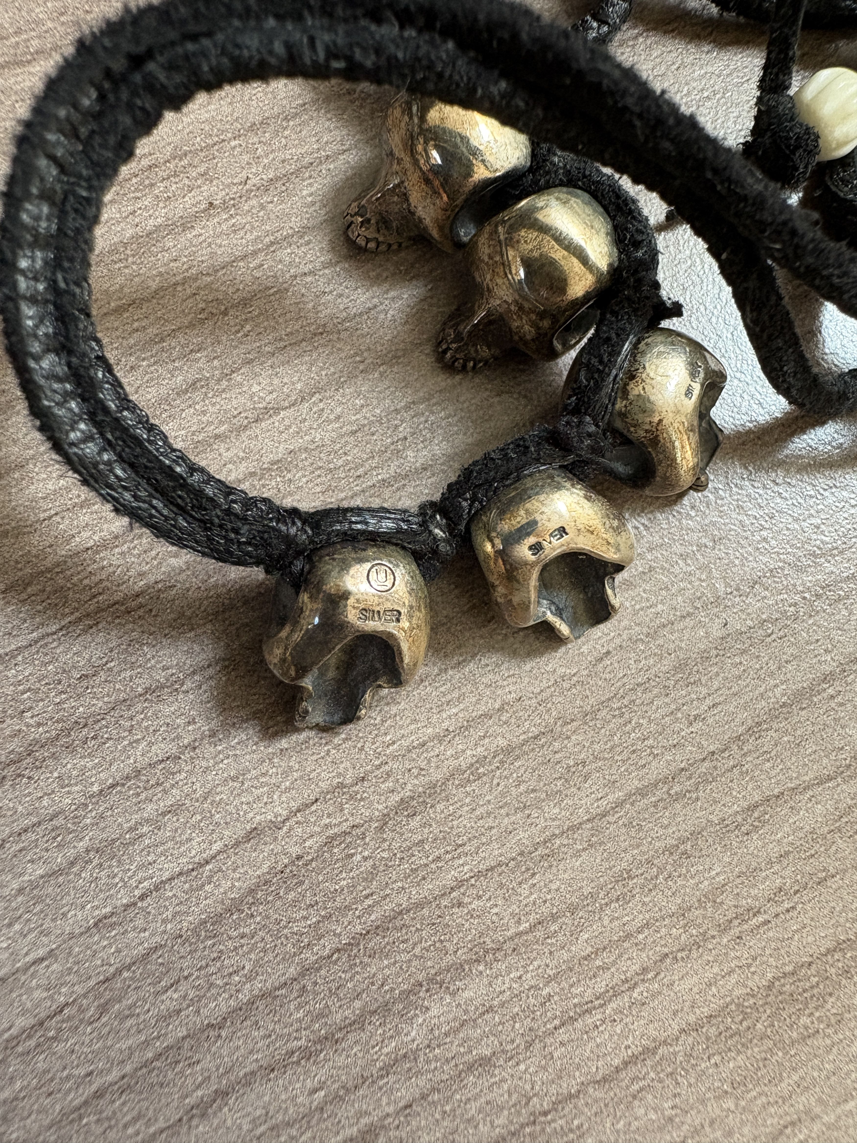 Undercover Undercover 5 Skull Necklace 925 Silver Size ONE SIZE - 2 Thumbnail