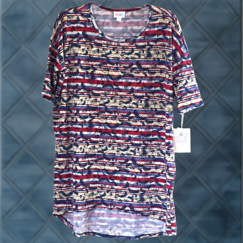 Vintage VINTAGE LuLaRoe Irma Tunic Top Shirt Size S / US 4 / IT 40 - 1 Thumbnail