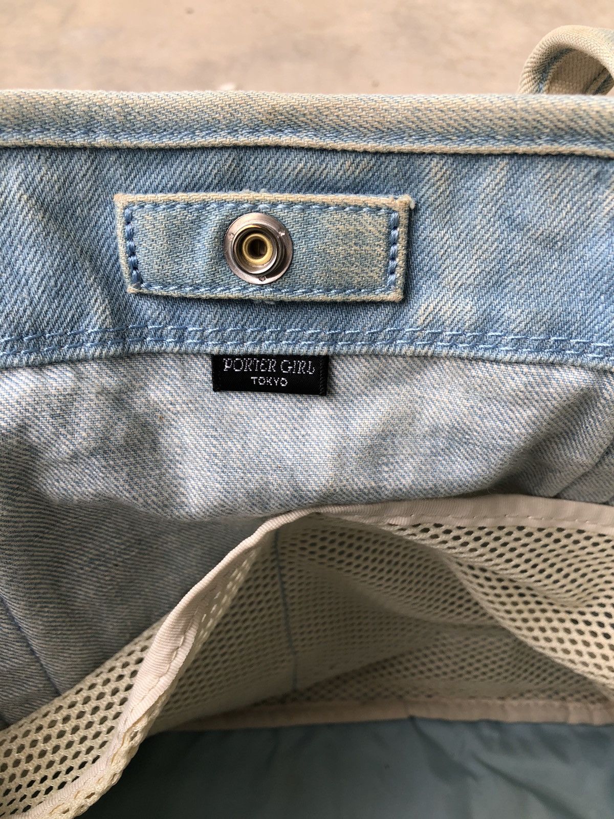 Porter Tote Bag Denim Porter Size ONE SIZE - 13 Thumbnail