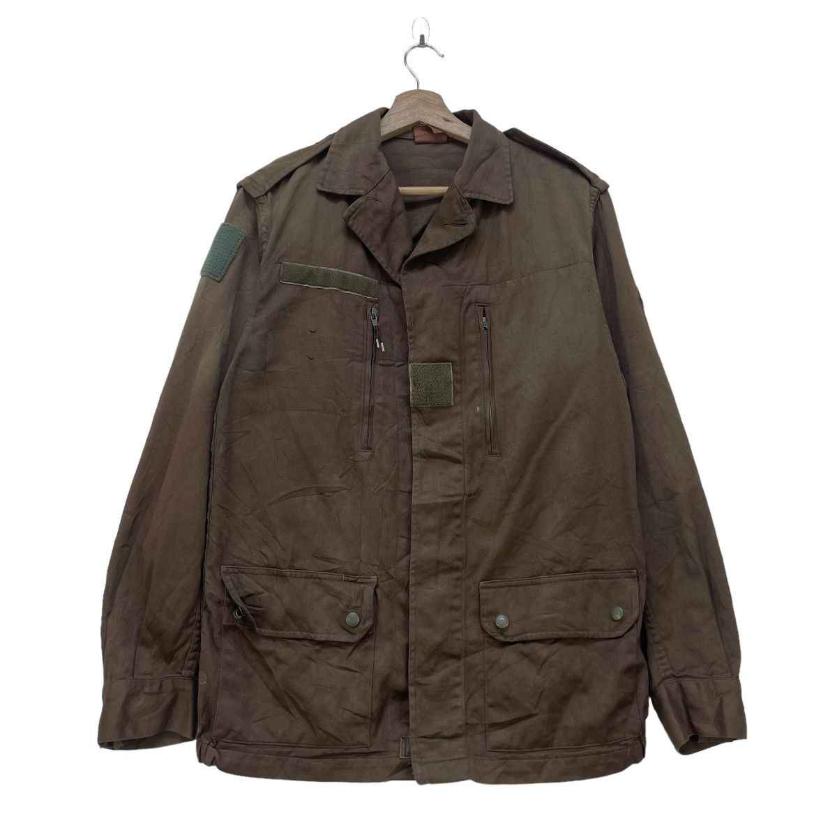 Other Vintage Military Brown Jacket Size US M / EU 48-50 / 2 - 1 Thumbnail