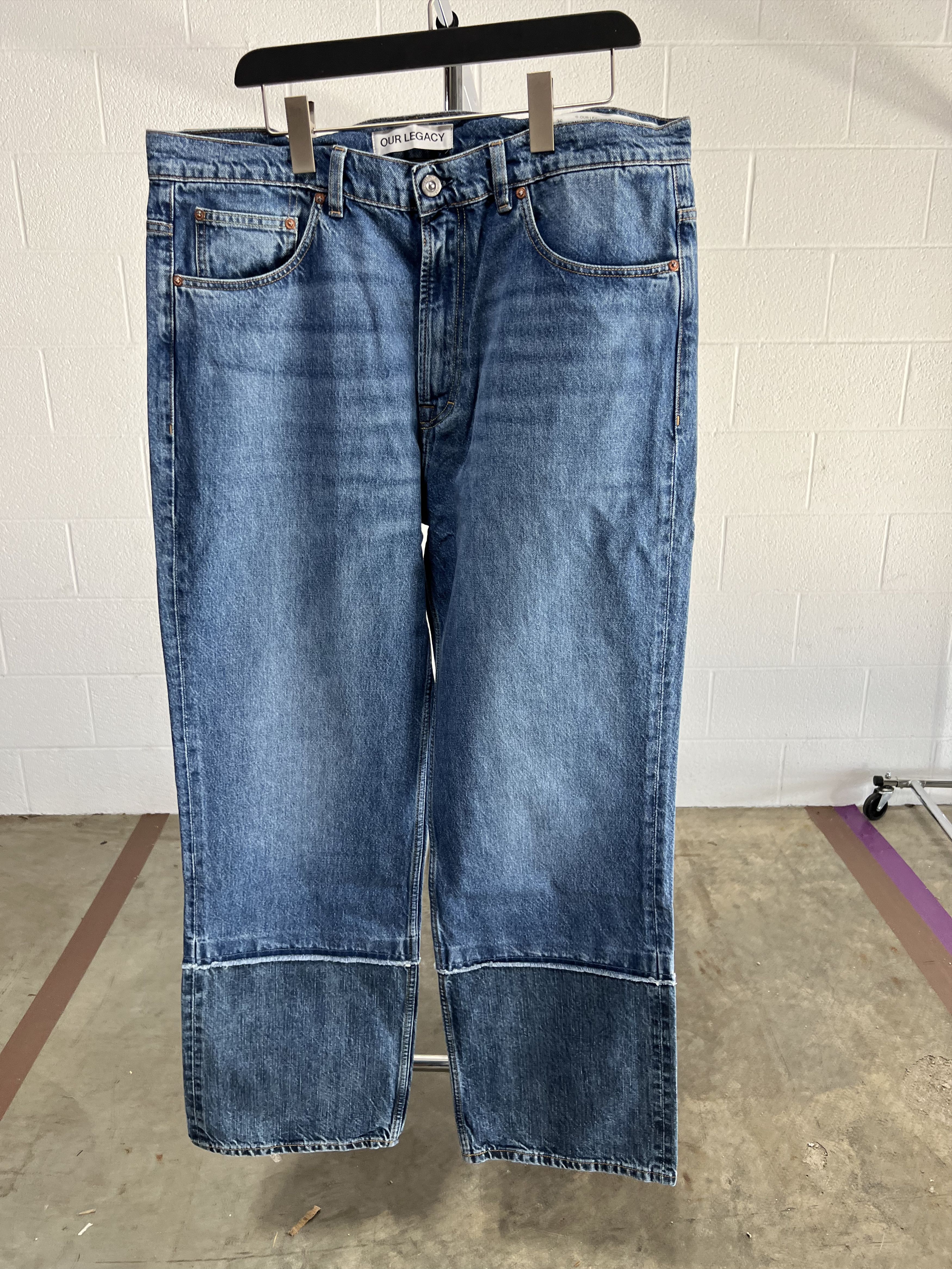 Our Legacy Our Legacy Third Cut Jeans 'Shelly Wash' Size US 36 / EU 52 - 1 Thumbnail