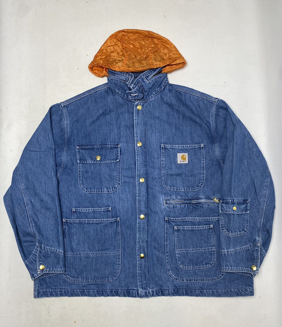 Carhartt Wip Chore Coat Max denim Jacket Carhartt Wip x new L Size US XXL / EU 58 / 5 - 24 Thumbnail