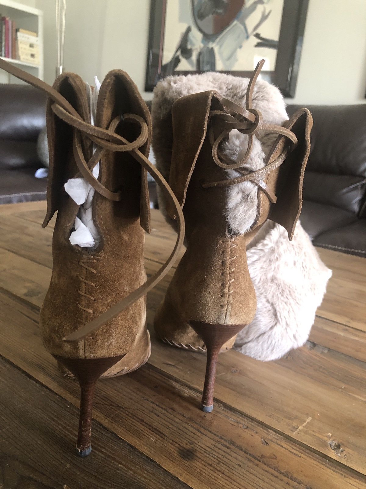 Gucci Gucci Suede Leather Boots 9 Size US 9 / IT 39 - 4 Thumbnail