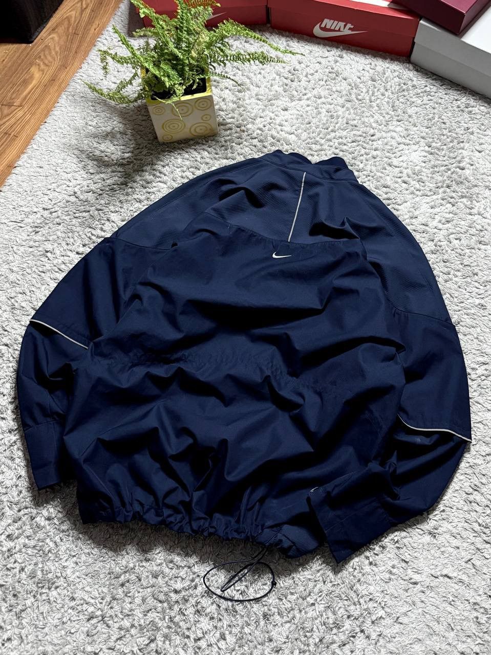 Nike 90s Nike Air TN Vintage Oversized Nylon Retro Drill Jacket Size US XL / EU 56 / 4 - 8 Thumbnail