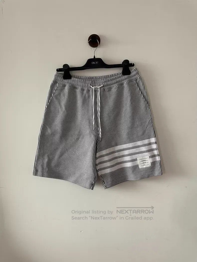 Thom Browne Thom Browne size 2 Striped Shorts Size US 30 / EU 46 - 1 Thumbnail